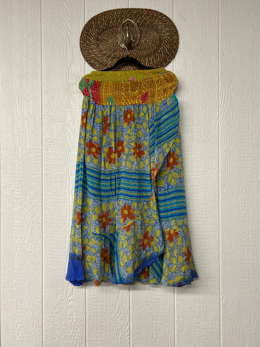 Crepe Sari Inner Peace Wrap Skirt 0626 033