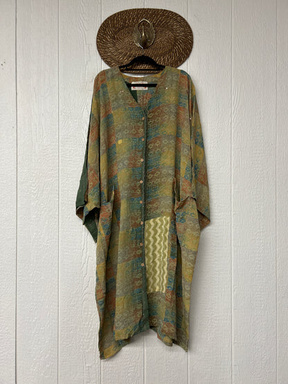 Crepe Sari Gaia Duster Dress 0826 278