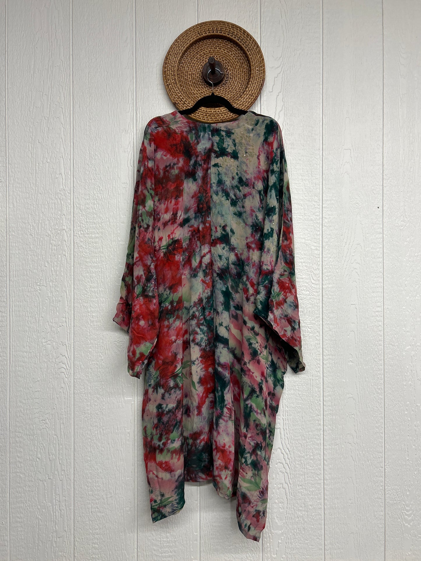Crepe Sari Gaia Duster Dress 0426 134