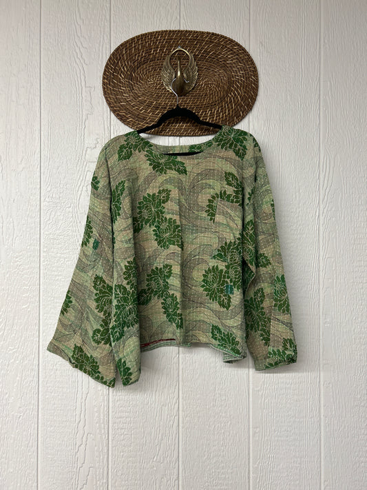 Pareo Kantha Wanderer Pocket Crop Top 0226 152