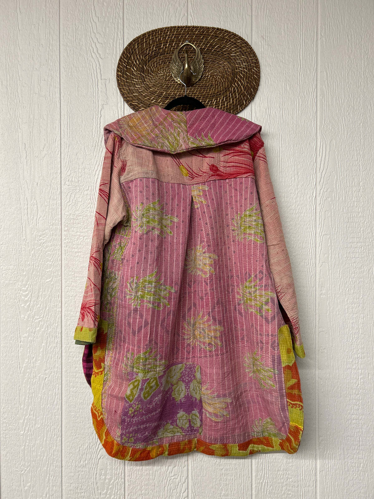 Fine Kantha Drifter Coat 1026 075
