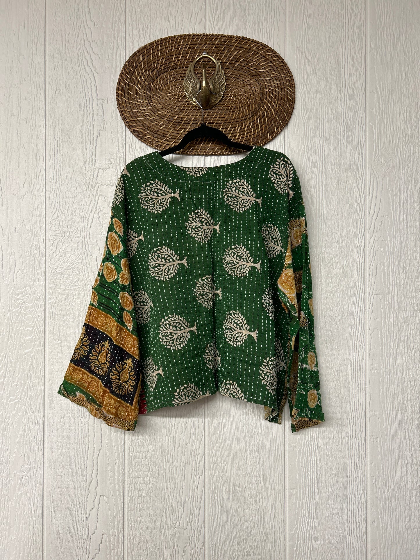 Pareo Kantha Wanderer Pocket Crop Top 0226 135