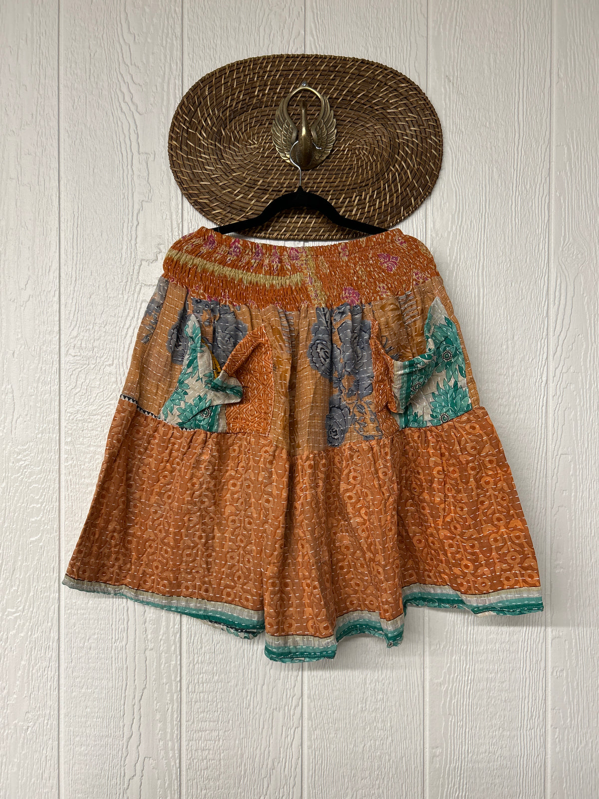 Pareo Kantha Meadow Skirt 0826 249
