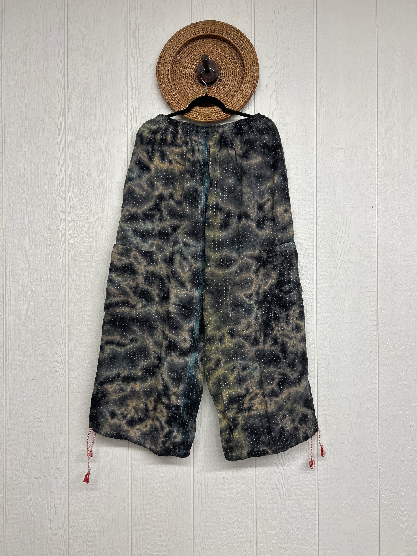 Aura Edit Pareo Kantha Karma Cargo Pants 0726 002