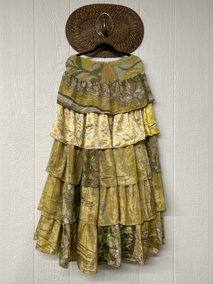 Rasgulla Sari Venus Ruffle Maxi 1125 048