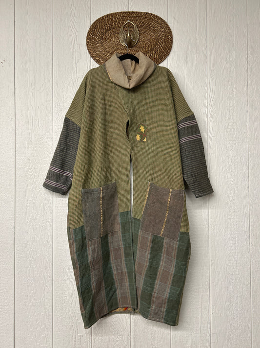 Fine Kantha Cowl Split Pullover 1225 140