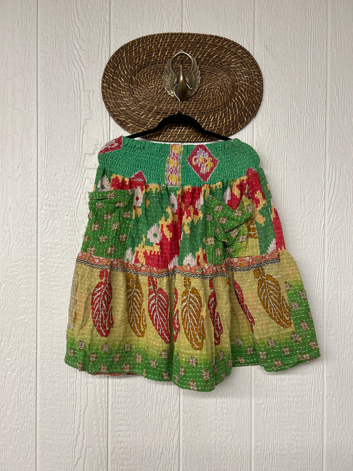 Pareo Kantha Meadow Skirt 0826 043