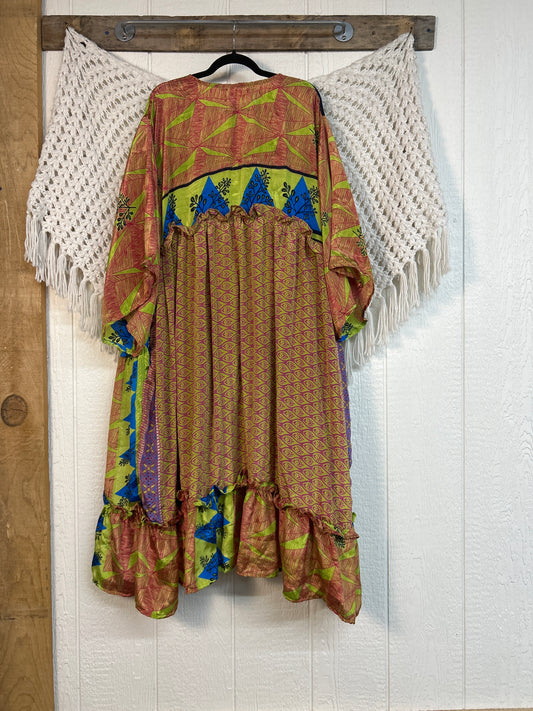 Rasgulla Sari Rhiannon Kimono 0826 124