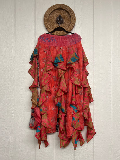Pareo Kantha Willow Maxi Skirt 0826 086