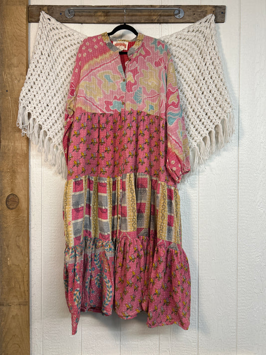 Pareo Kantha Luminous Maxi Dress 0126 222