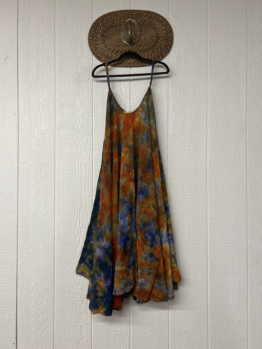 Crepe Sari Moonchild Dress 0826 156