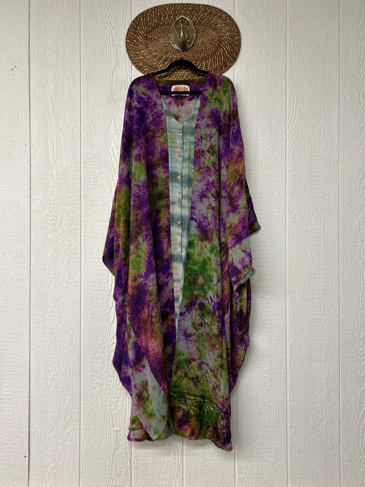 Crepe Sari Bowie Muu Dress 0826 156