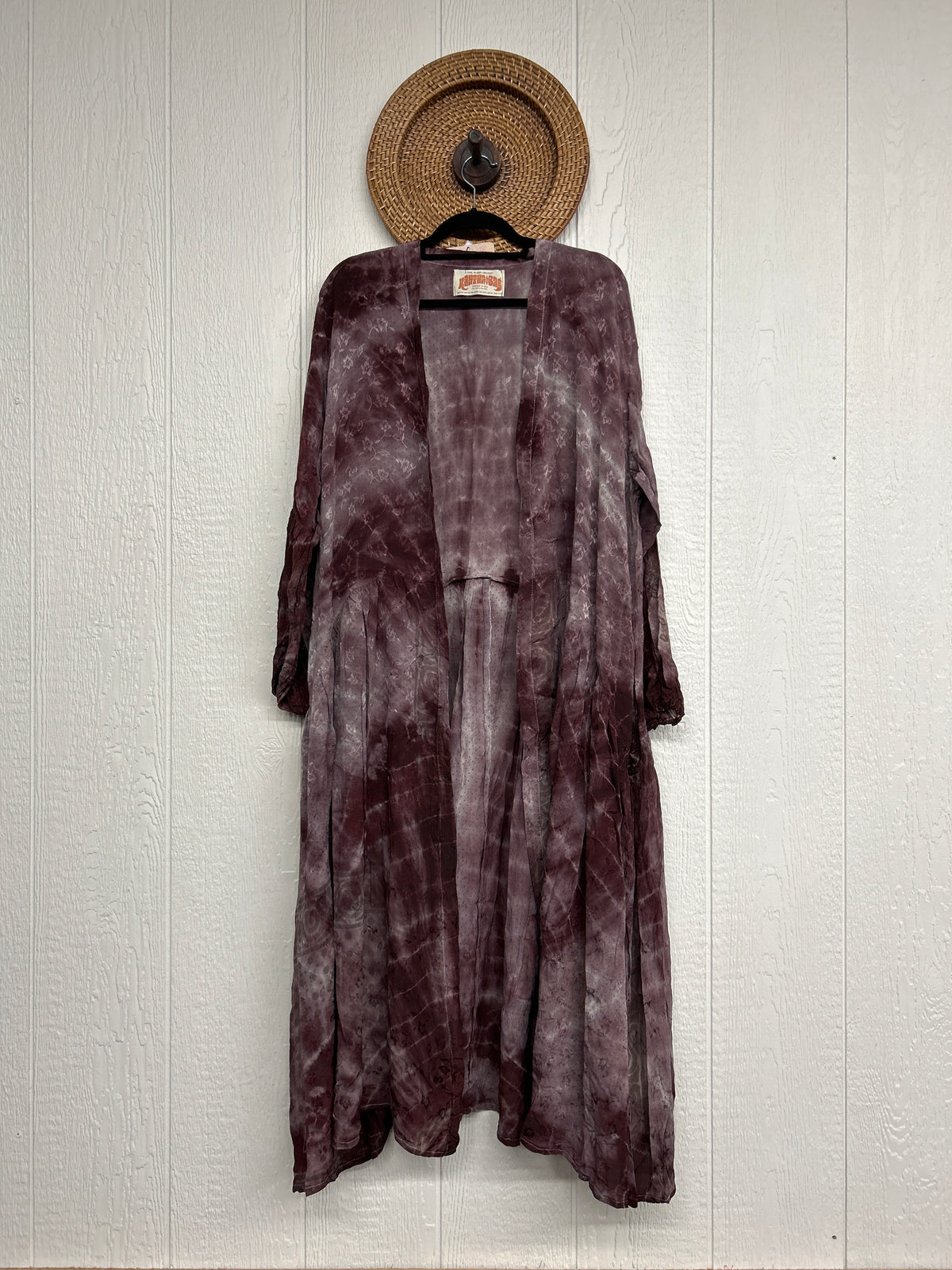 Crepe Sari Evermore Kimono 1026 016