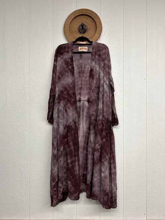 Crepe Sari Evermore Kimono 1026 016