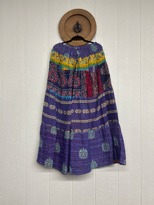Pareo Kantha Lotus Maxi Skirt 0826 263