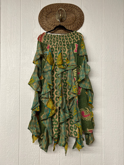 Pareo Kantha Willow Maxi Skirt 0826 193