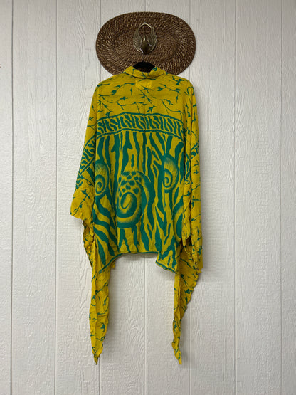 Crepe Sari Nirvana Button Down 1125 118