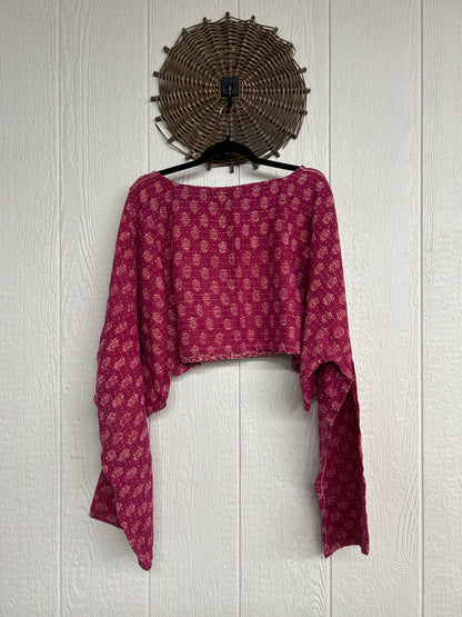 Pareo Kantha Abundance Crop Top 1026 086
