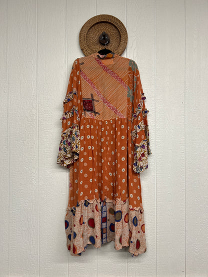 Crepe Sari Rhiannon Duster Dress 0226 144