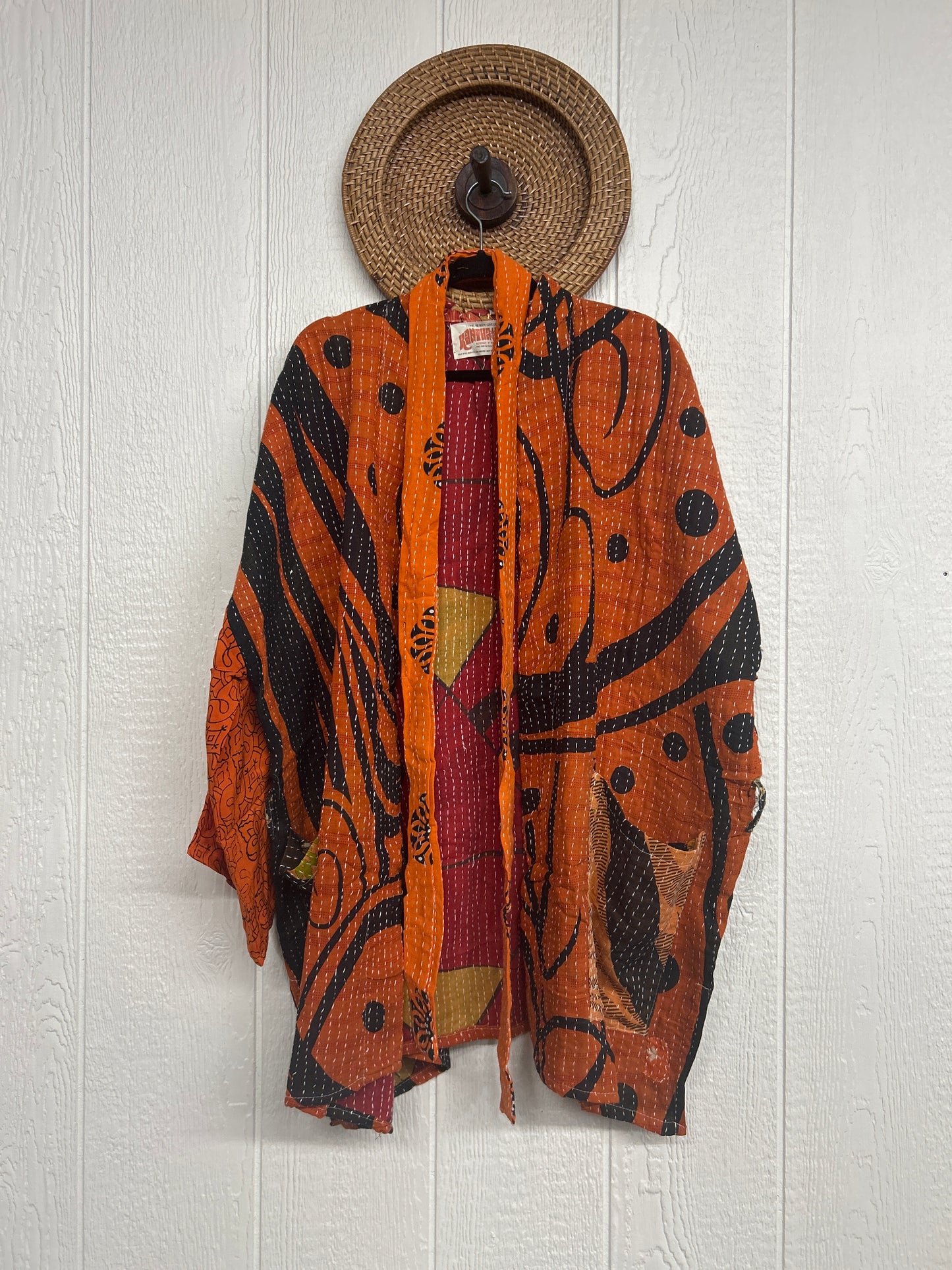 Pareo Kantha Shortie Majestic Kimono 0326 193