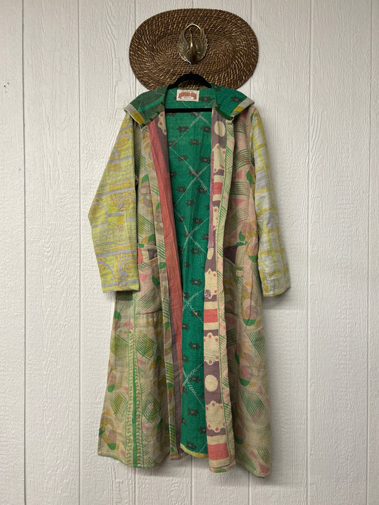 Fine Kantha Rising Sun Coat 1026 036