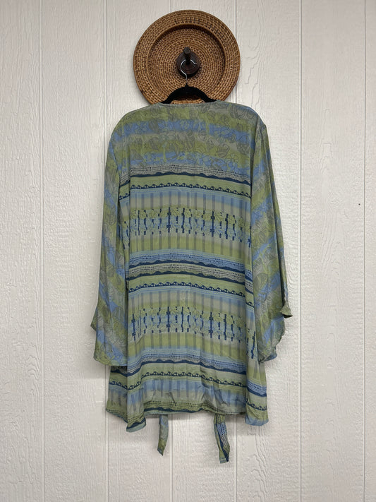 Rasgulla Sari Shortie Spellbound Kimono 0226 256