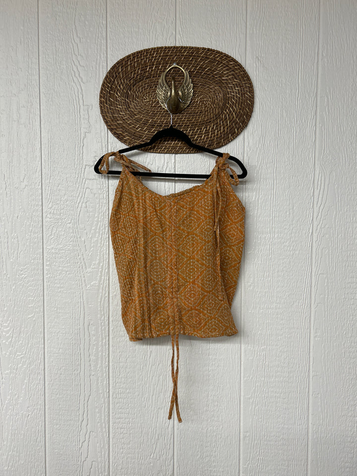Kantha Butterfly Tank Top 0525 008