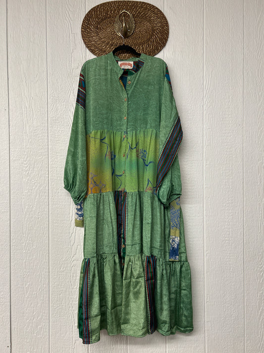 Rasgulla Sari Luminous Maxi Dress 0226 019