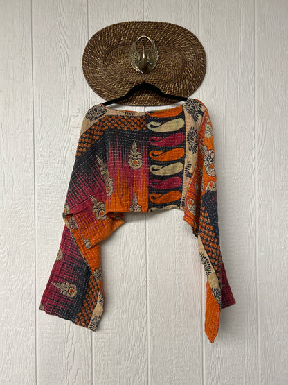 Pareo Kantha Abundance Crop Top 1225 041