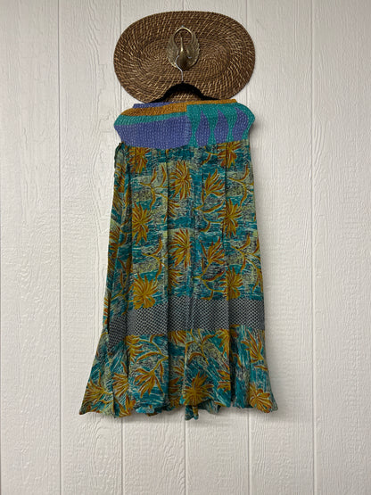Crepe Sari Inner Peace Wrap Skirt 0626 128