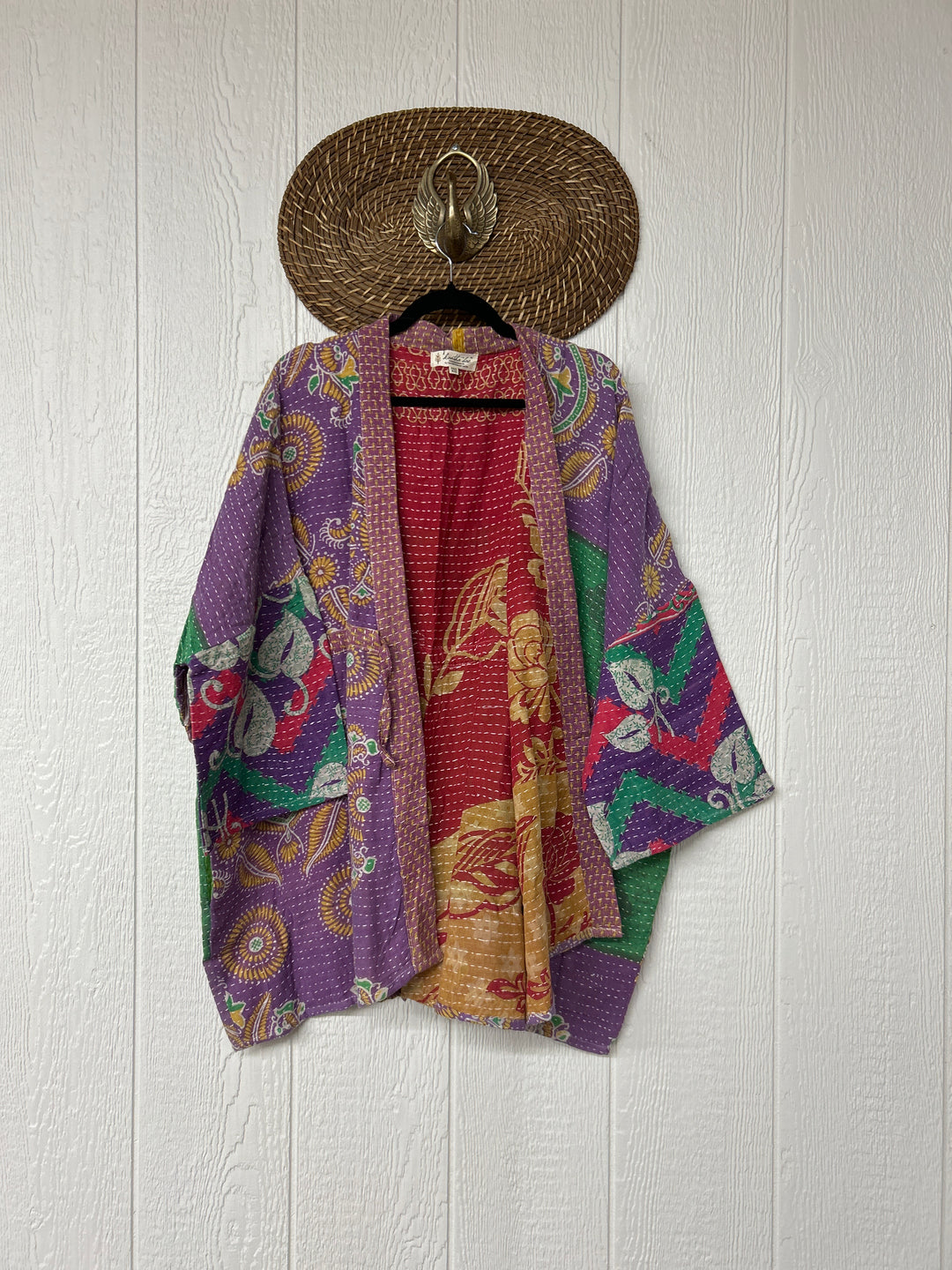 Kantha Shortie Kimono 0325 099