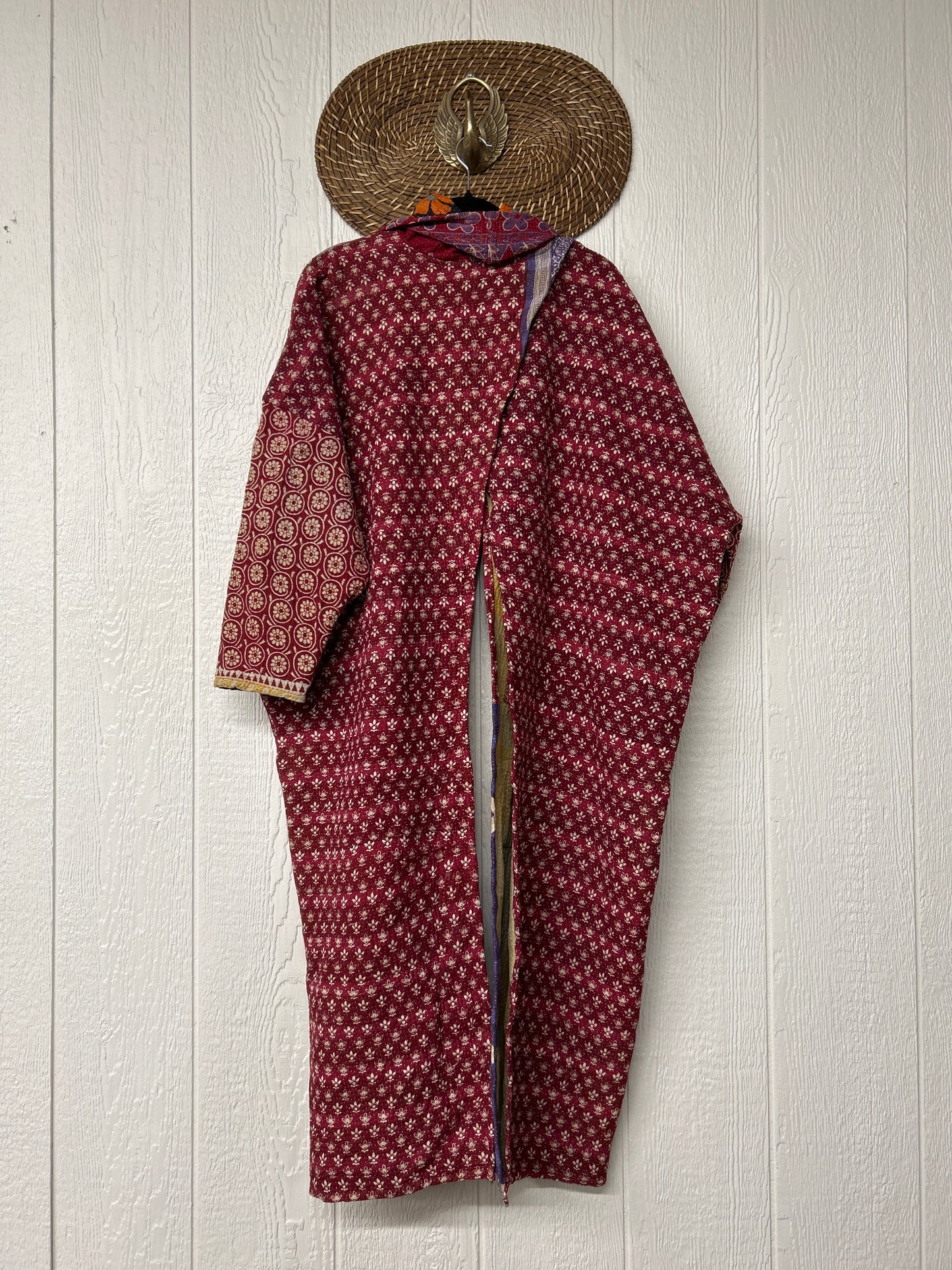 Fine Kantha Cowl Split Pullover 1225 085