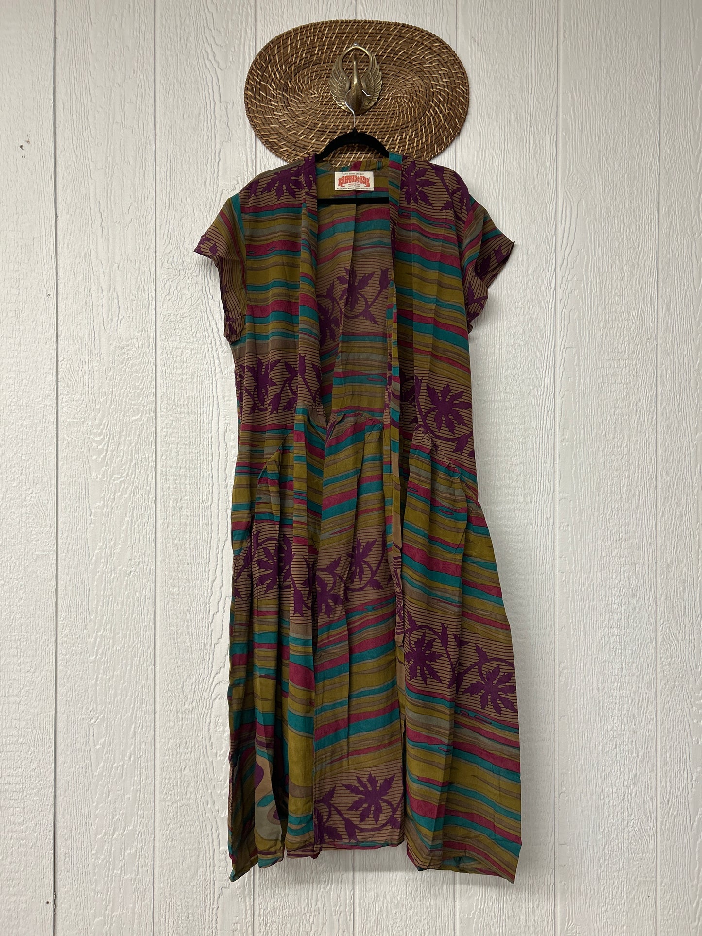 Crepe Sari Summer Evermore Kimono 0726 091