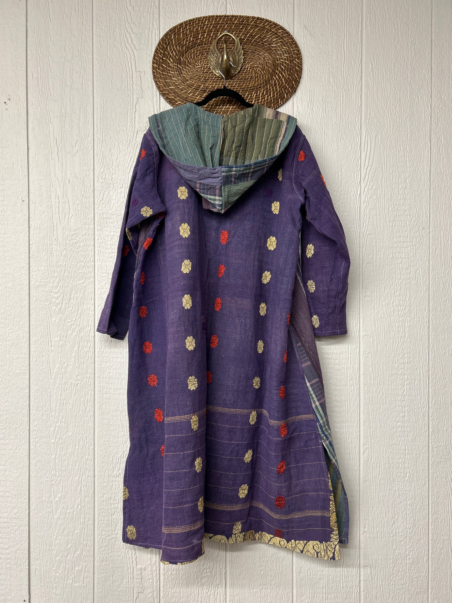 Fine Kantha Rising Sun Coat 1125 011