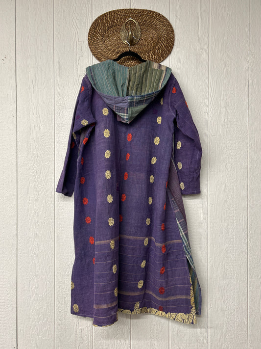 Fine Kantha Rising Sun Coat 1125 011