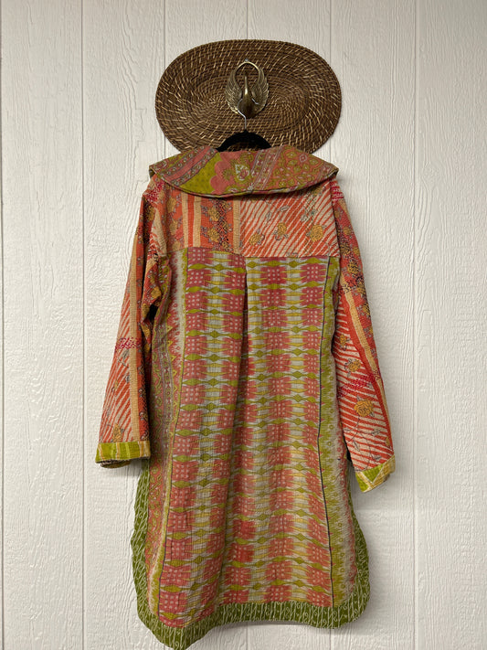 Fine Kantha Drifter Coat 1026 158
