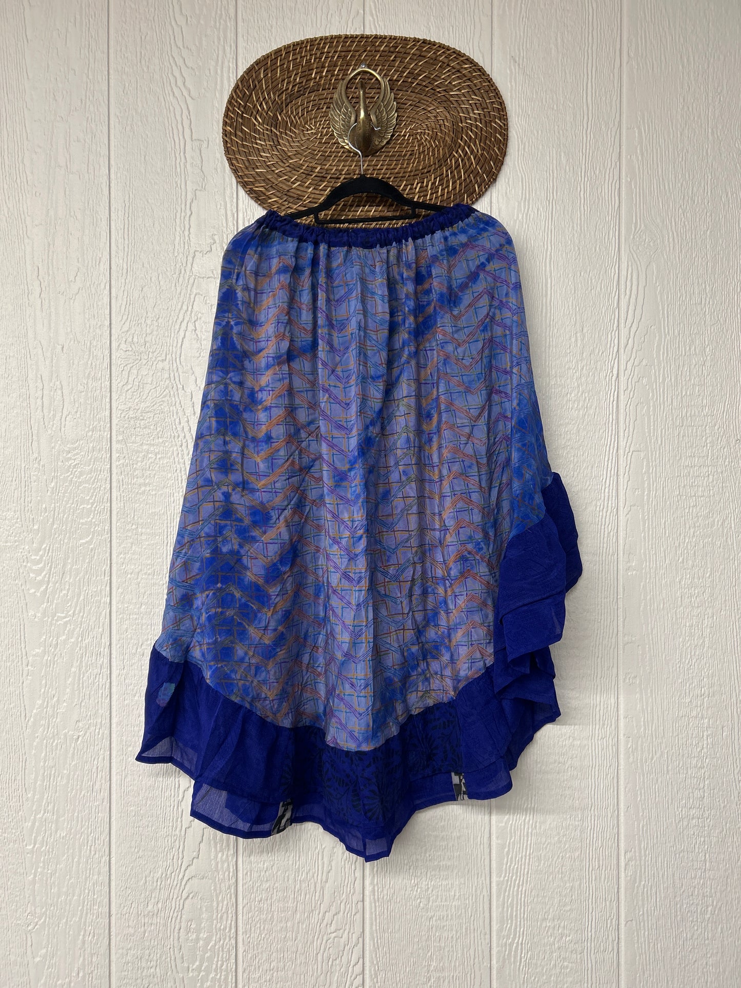 Crepe Wild Rose Skirt 1025 145