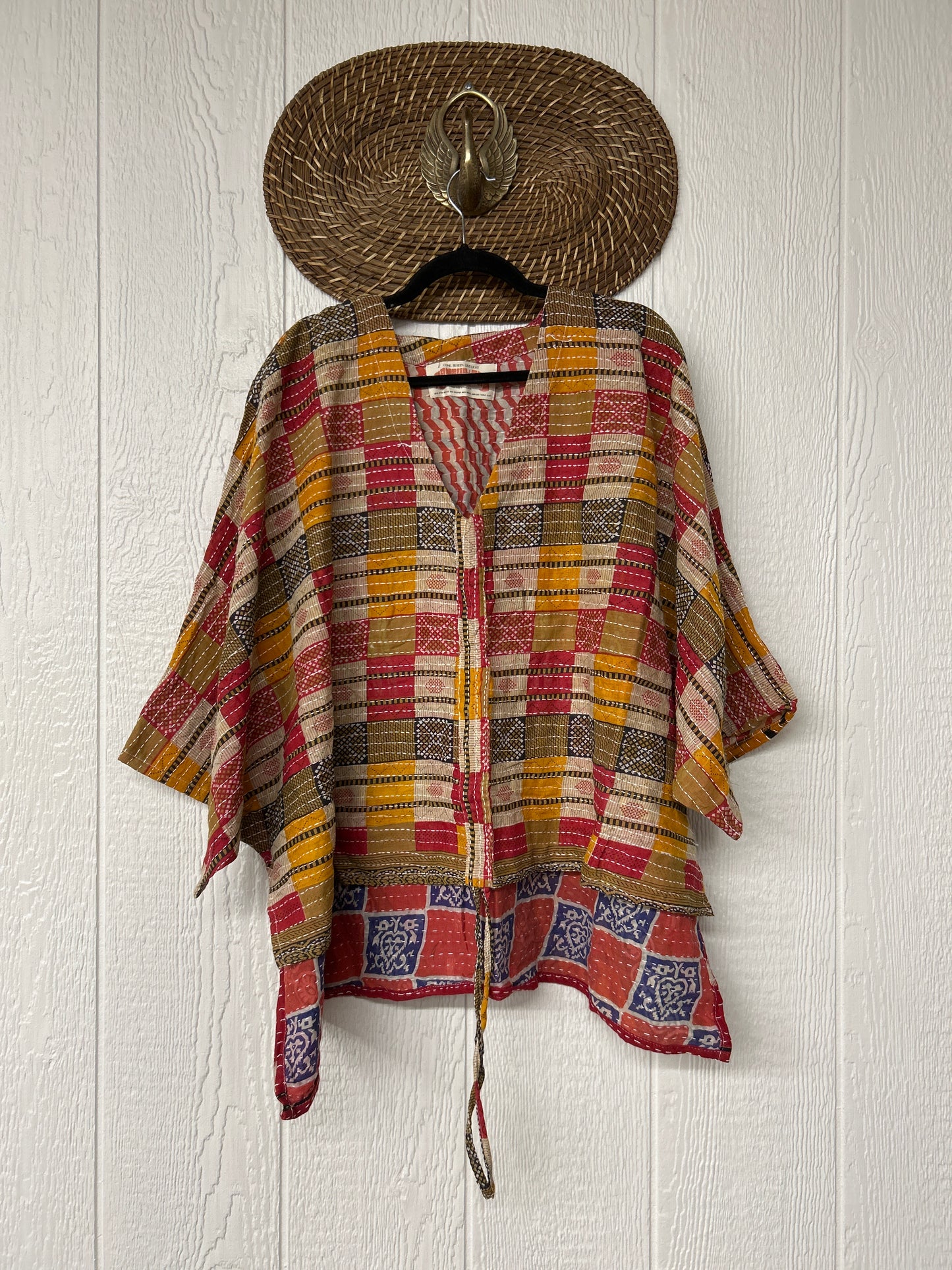 Pareo Kantha Hi-Lo Butterfly Top 0626 013