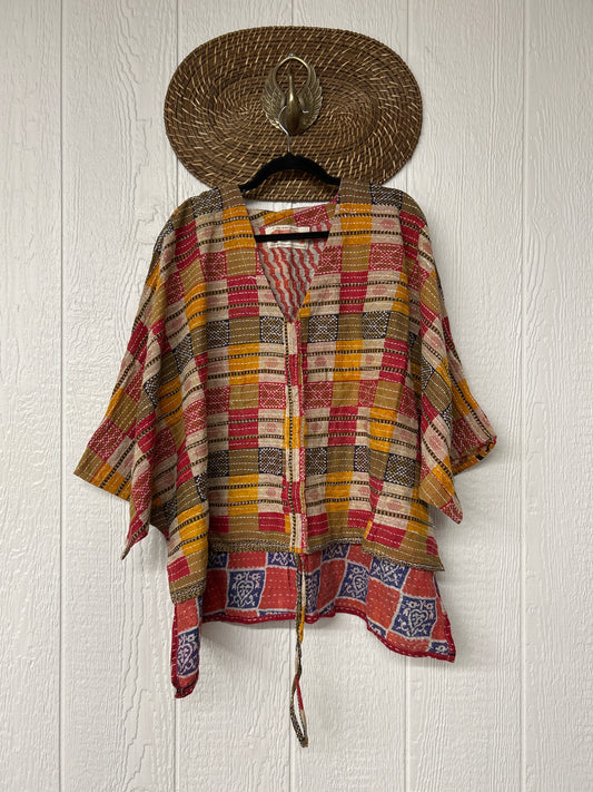 Pareo Kantha Hi-Lo Butterfly Top 0626 013