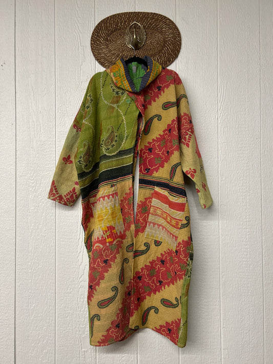 Fine Kantha Cowl Split Pullover 1225 046