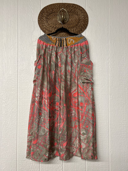 Rasgulla Sari Butterfly Cargo Skirt 0126 150