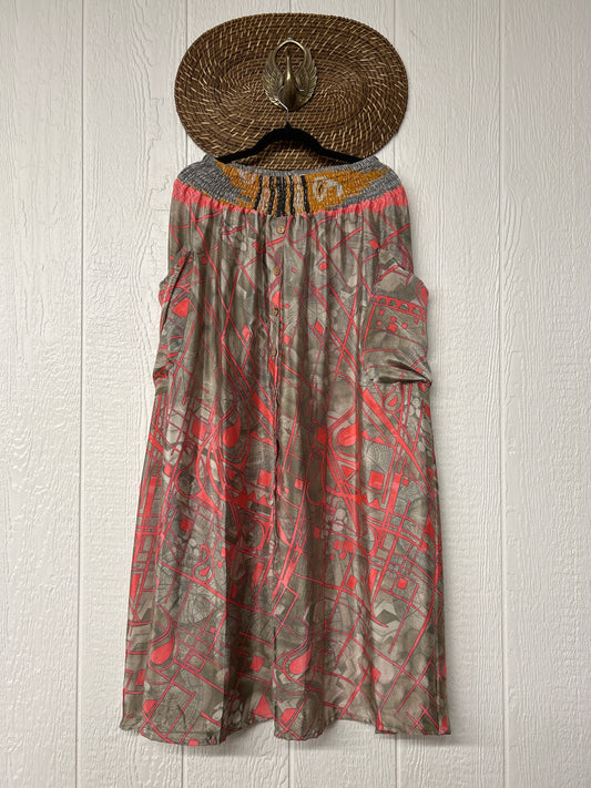 Rasgulla Sari Butterfly Cargo Skirt 0126 150