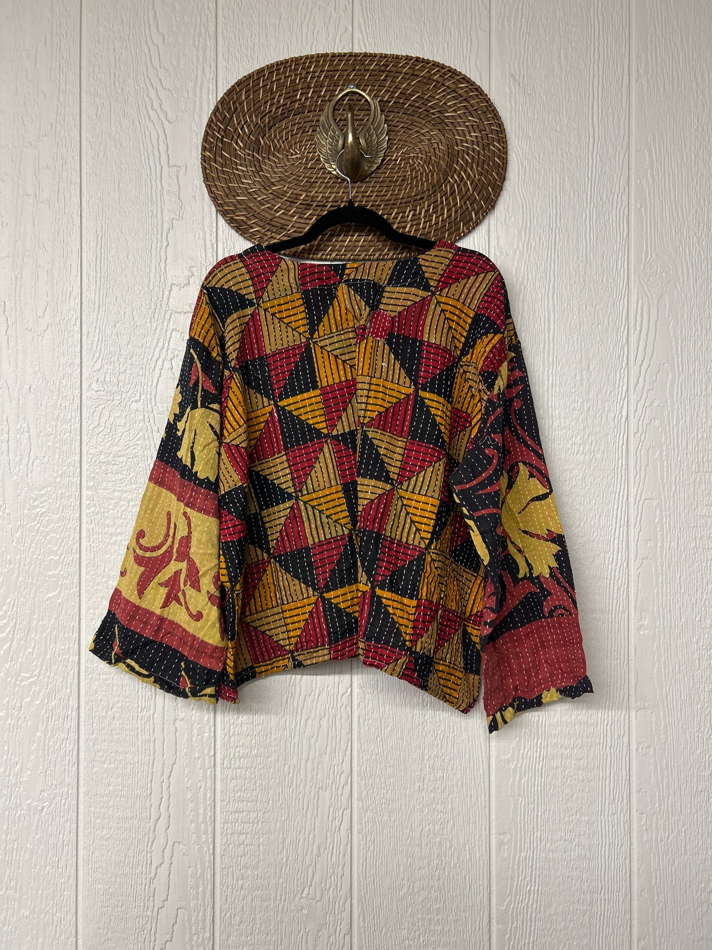 Pareo Kantha Wanderer Pocket Crop Top 0226 219