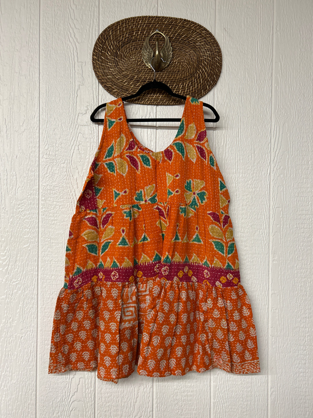 Kantha Meadow Mini Dress 0625 249