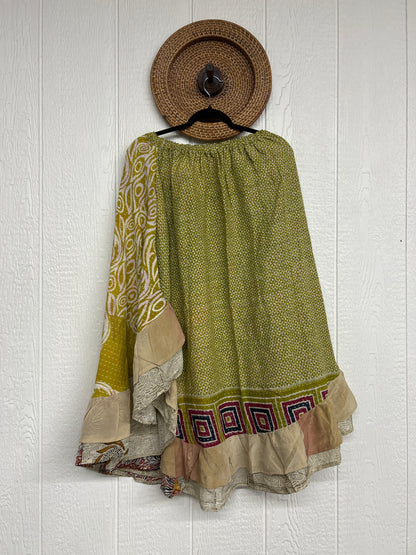 Pareo Kantha Wild Rose Skirt 0426 257