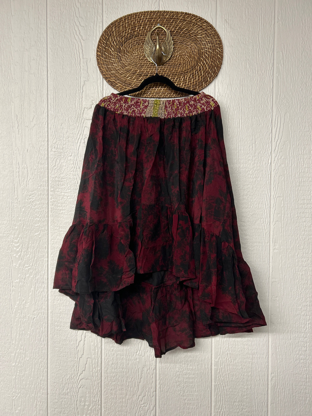 Crepe Sari Dahlia Skirt 1026 225