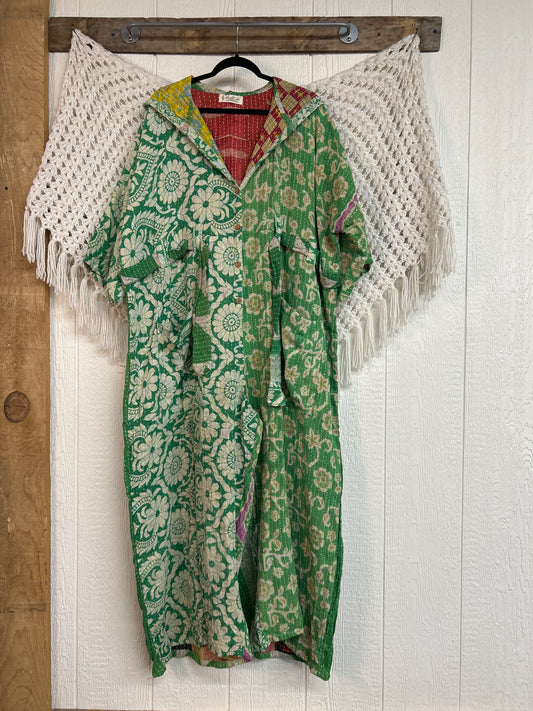 Kantha Zen Hoodie Jumpsuit 0925 171