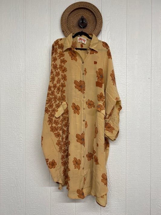 Crepe Sari Free To Be Longsleeve Maxi 1225 155