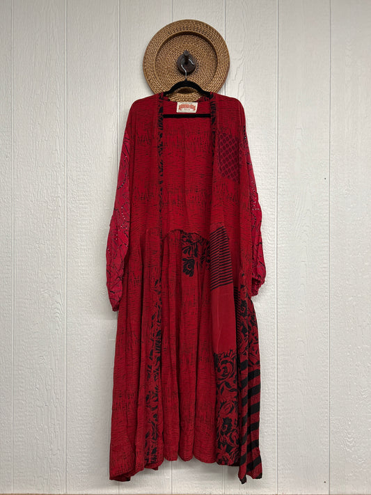 Crepe Sari Evermore Kimono 1026 044