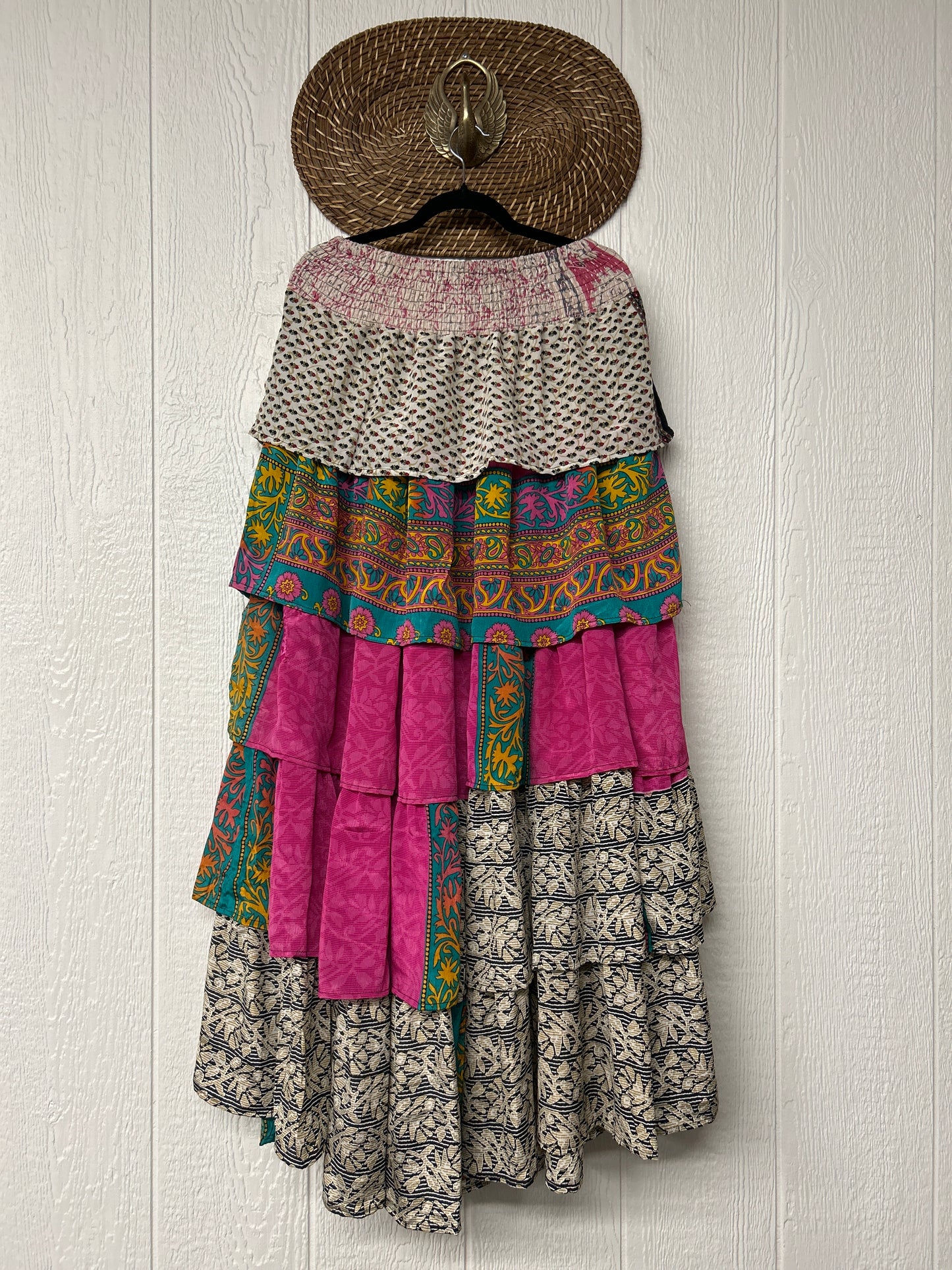 Rasgulla Sari Venus Ruffle Maxi 1125 041